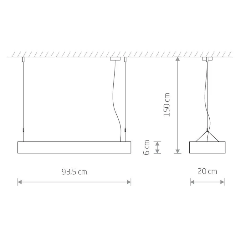 Подвесной светильник Nowodvorski Soft Led 90x20 7532 в Нижнем Новгороде