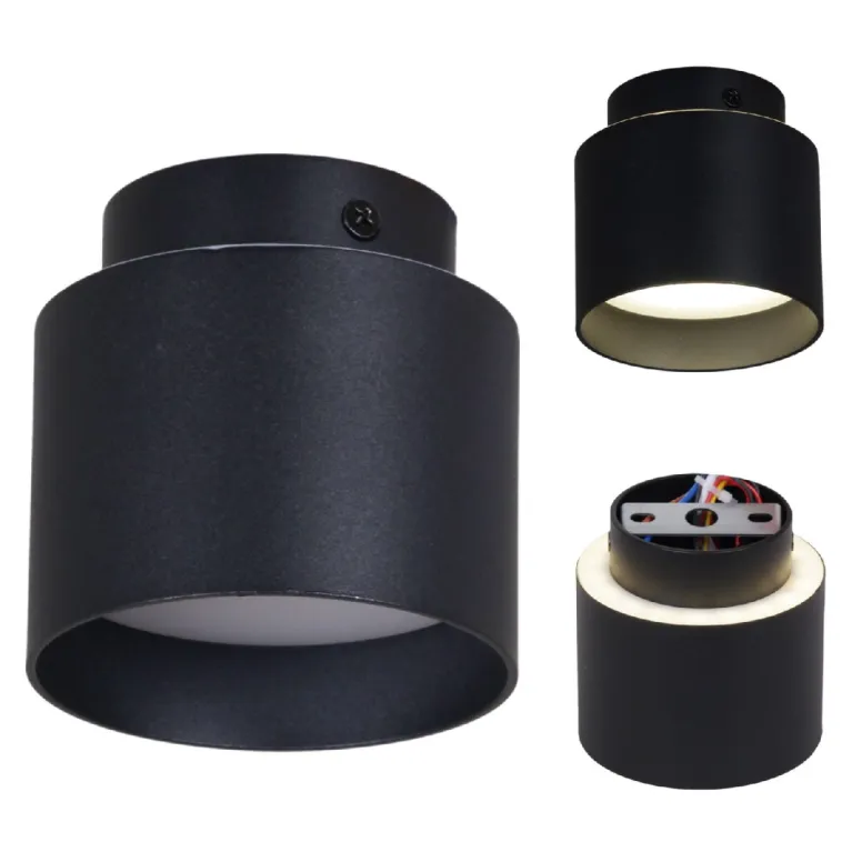 Накладной светильник Reluce 53006-9.5-001IL GX53+LED3W BK в Нижнем Новгороде