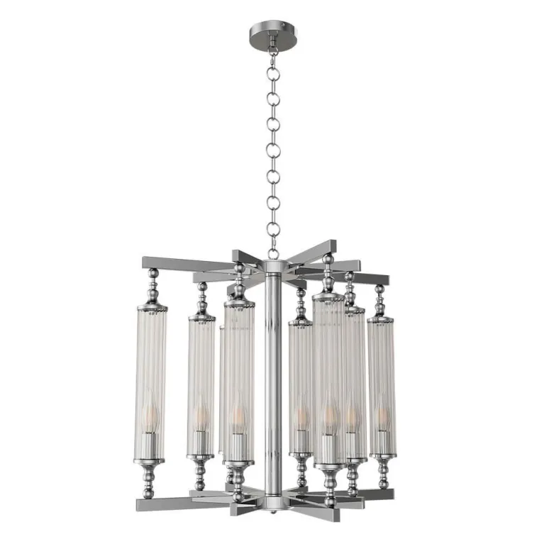Подвесная люстра Crystal Lux Tomas SP8 D650 Chrome в Нижнем Новгороде