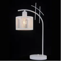 Настольная лампа Natali Kovaltseva AMSTERDAM 81053-1T SATIN WHITE