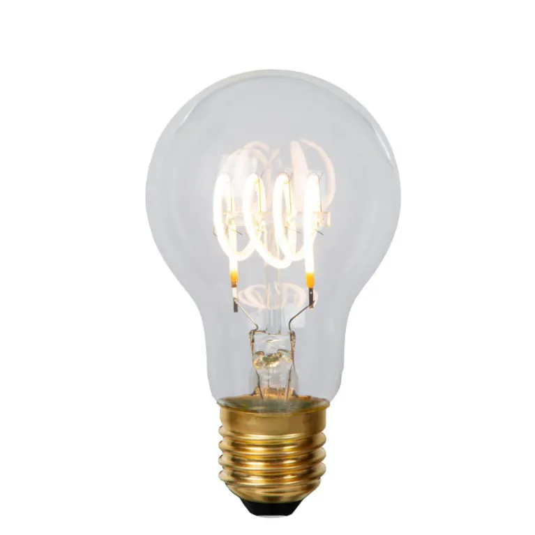 Лампа светодиодная диммируемая Lucide E27 5W 2700K прозрачная 49042/05/60 в Нижнем Новгороде