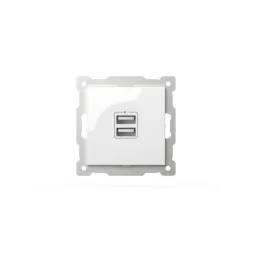 Розетка USB 5V 2,1A 2-я ELBI Zena Vega 609-015600-143