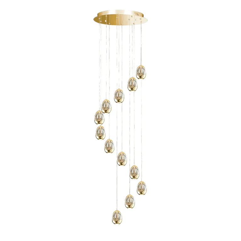 Каскадная люстра Delight Collection Terrene MD13003023-12A gold в Нижнем Новгороде