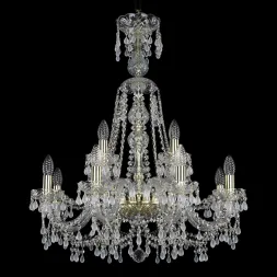 Подвесная люстра Bohemia Ivele 1410/8+4/240/XL-80/G/V0300