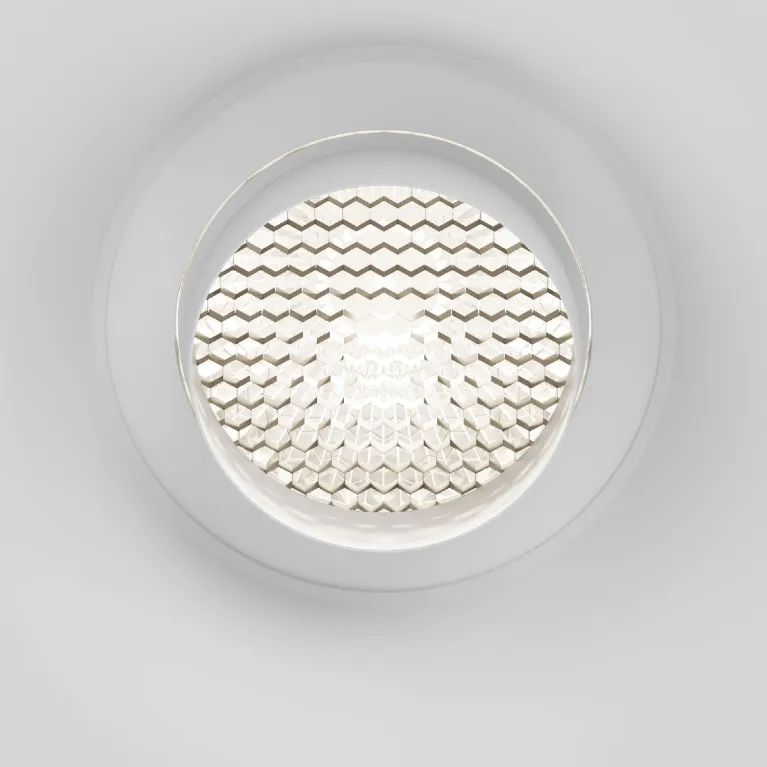 Встраиваемый светильник Maytoni Gyps Modern DL006-GU10-RD-W в Нижнем Новгороде
