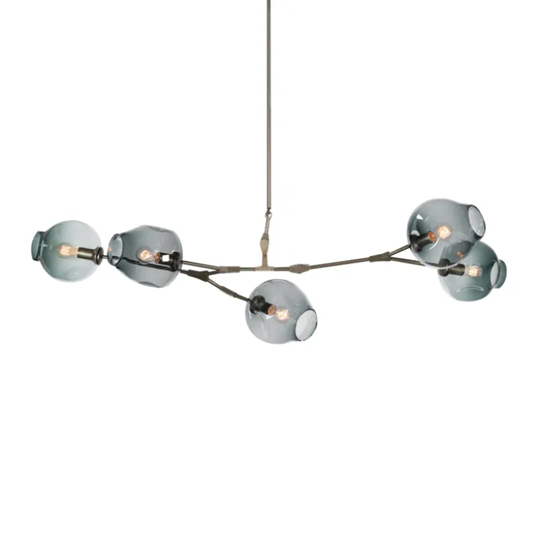 Подвесная люстра Delight Collection Bubble KG0579P-5 smoky в Нижнем Новгороде
