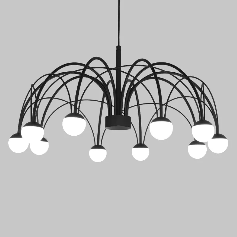 Подвесная люстра Eurosvet Ragno 90034/10 LED черный a069301 в Нижнем Новгороде