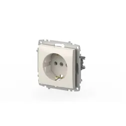 Розетка с заземлением ELBI Zena Vega 609-010200-217