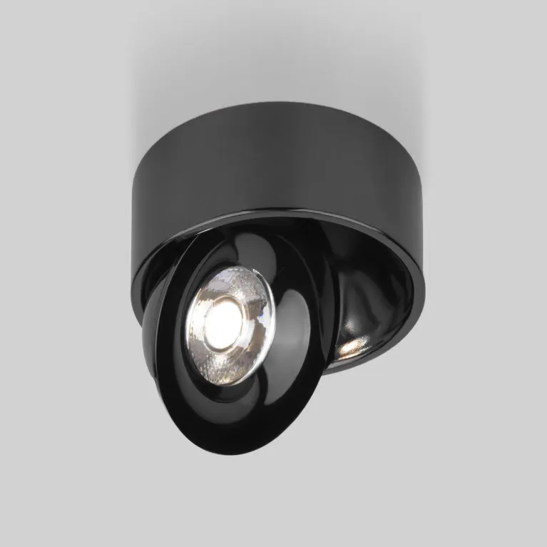 Накладной светодиодный светильник Elektrostandard Glide 25100/Led черный жемчуг a059330 в Нижнем Новгороде