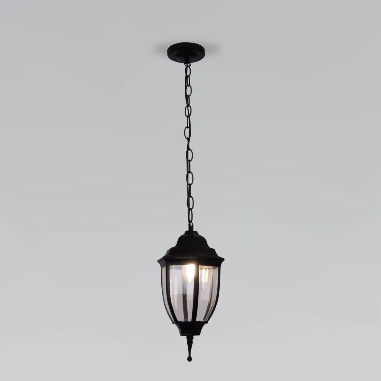 Уличный подвесной cветильник Elektrostandard Feba 35147/H черный a058031 в Нижнем Новгороде