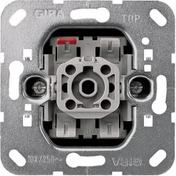 Выключатель клавишно-кнопочный Gira System 55 10A 250V 015100