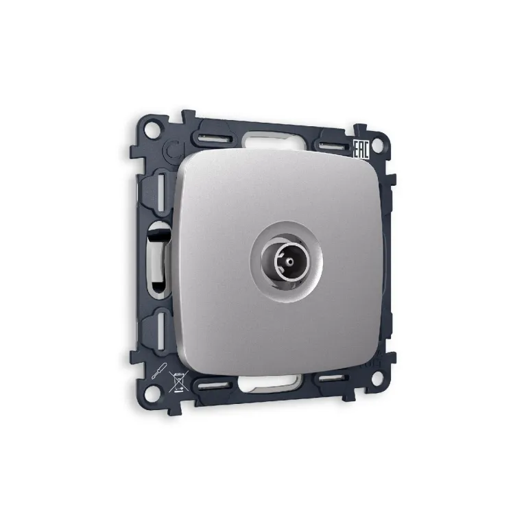 Комплект механизма TV розетки оконечной 50-870 MHz 1dB Ambrella Volt Omega MO513010 в Нижнем Новгороде