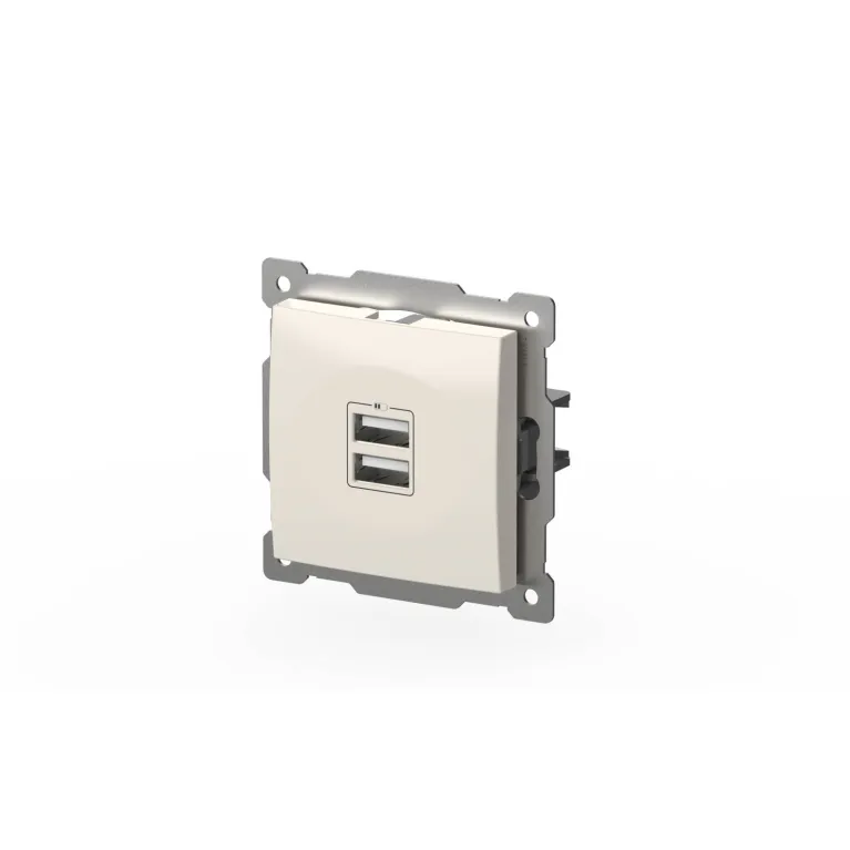 Розетка USB 5V 2,1A 2-я ELBI Zena Vega 609-010200-143 в Нижнем Новгороде