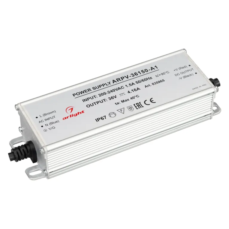 Блок питания Arlight ARPV-36150-A1 (36V, 4.16A, 150W) 035965 в Нижнем Новгороде