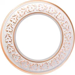 Рамка Antik Runda на 1 пост белое золото WL70-frame-01 4690389106477