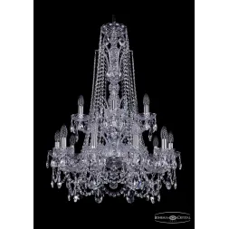 Подвесная люстра Bohemia Ivele 1411/10+5/240/XL-94/2d/Ni