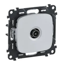 Розетка ТV оконечная Legrand Valena Allure алюминий 753960