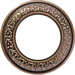 Рамка Antik Runda на 1 пост бронза WL70-frame-01 4690389106484