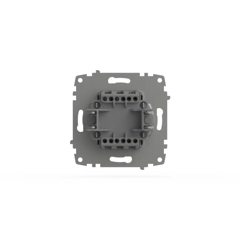 Выключатель двухклавишный ELBI Zena Vega 609-010300-202 в Нижнем Новгороде
