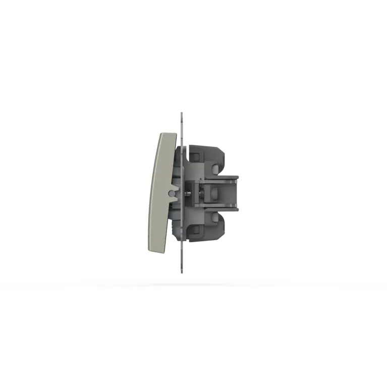 Выключатель двухклавишный проходной ELBI Zena Vega 609-010300-211 в Нижнем Новгороде