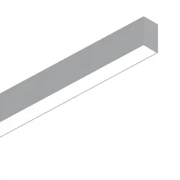 Подвесной светодиодный светильник Ideal Lux Fluo Wide 1800 4000K Aluminum