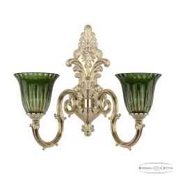 Бра Bohemia Ivele Verona 7203B15/2/210 GW P2 U Clear-Green/H-1K