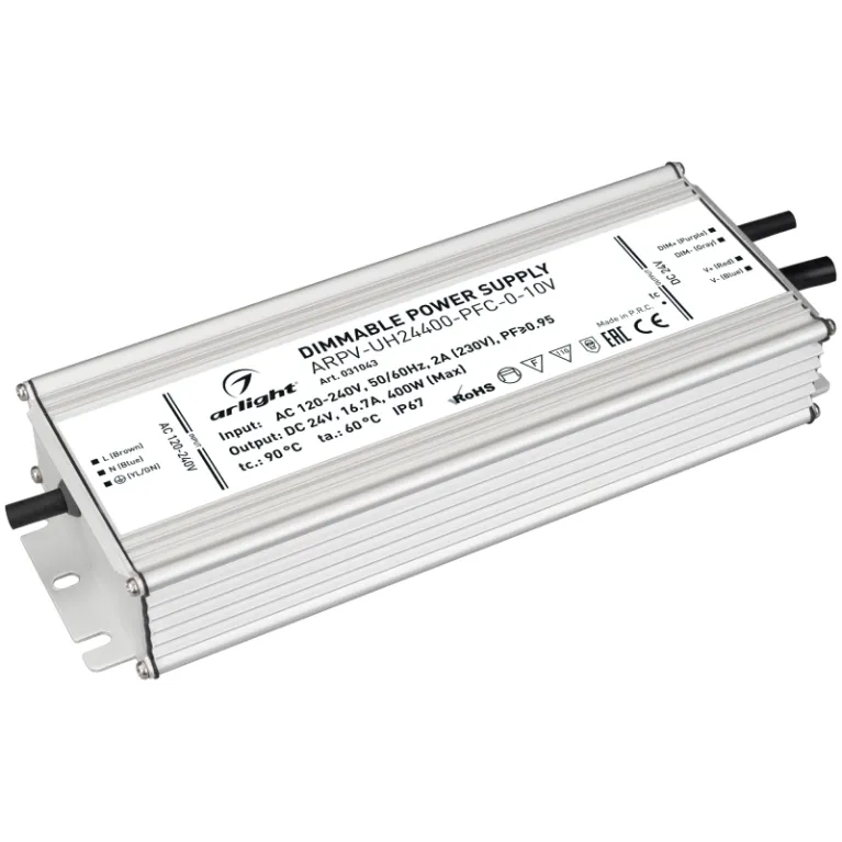 Блок питания Arlight ARPV-UH24400-PFC-0-10V (24V, 16.7A, 400W) 031043 в Нижнем Новгороде