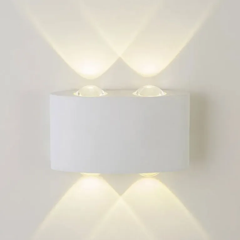 Уличный настенный светильник AM Group AM307-4X1 W WH 4000K в Нижнем Новгороде