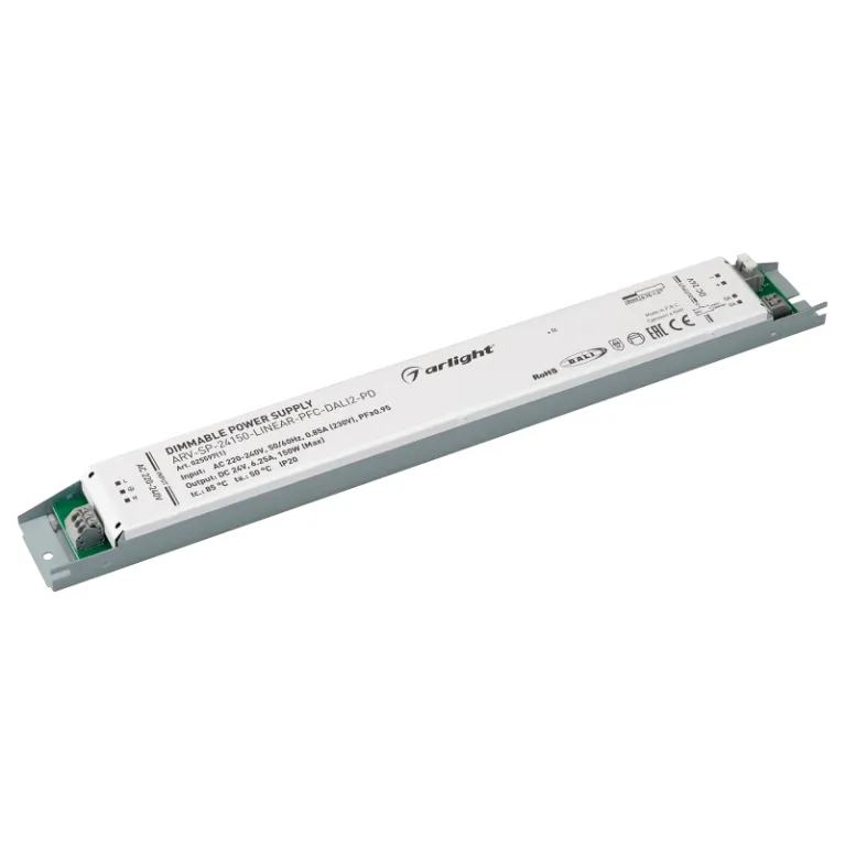 Блок питания Arlight ARV-SP-24150-Linear-PFC-DALI2-PD (24V, 6.25A, 150W) 025597(1) в Нижнем Новгороде