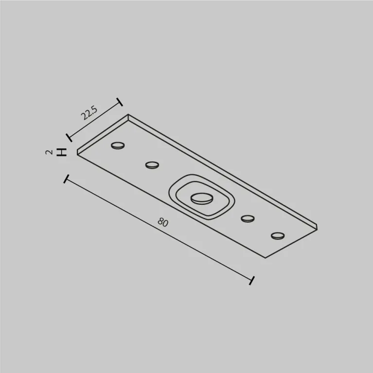 Коннектор прямой Maytoni Magnetic track system Exility TRA034C-21W в Нижнем Новгороде