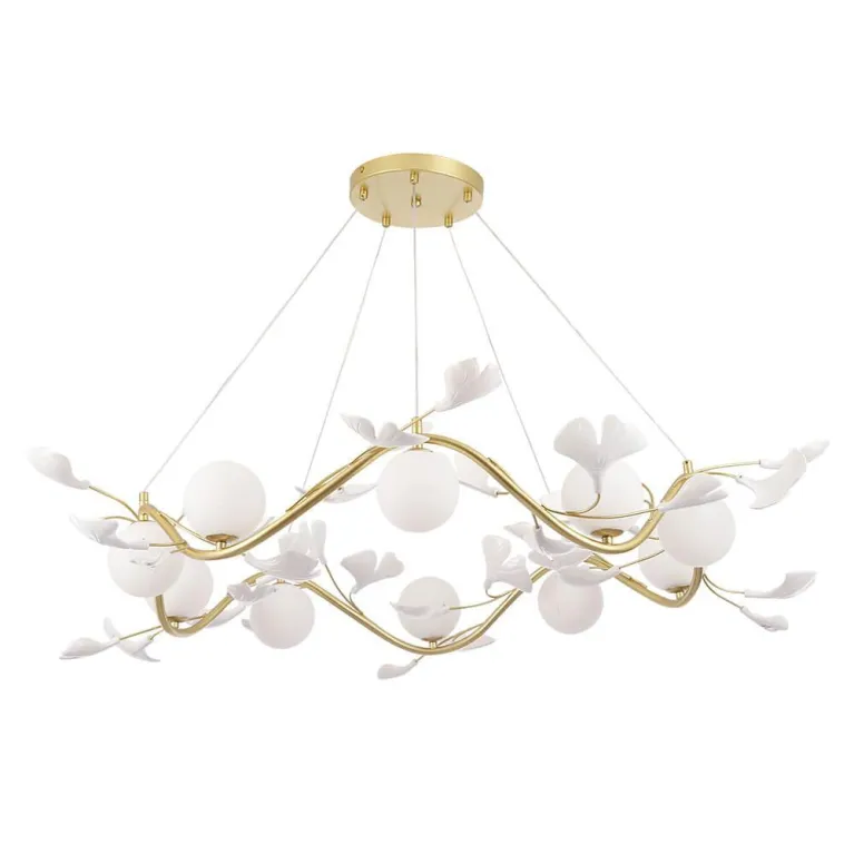 Подвесная люстра Crystal Lux Colibri SP10 Gold в Нижнем Новгороде