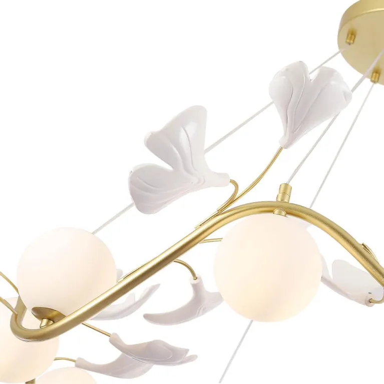 Подвесная люстра Crystal Lux Colibri SP10 Gold в Нижнем Новгороде