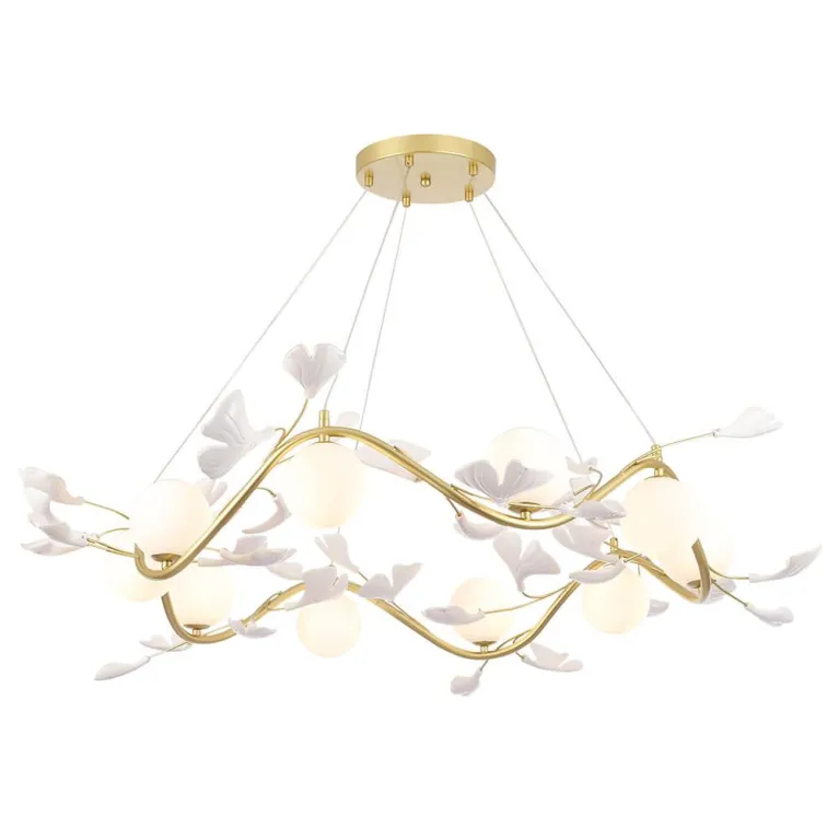 Подвесная люстра Crystal Lux Colibri SP10 Gold в Нижнем Новгороде
