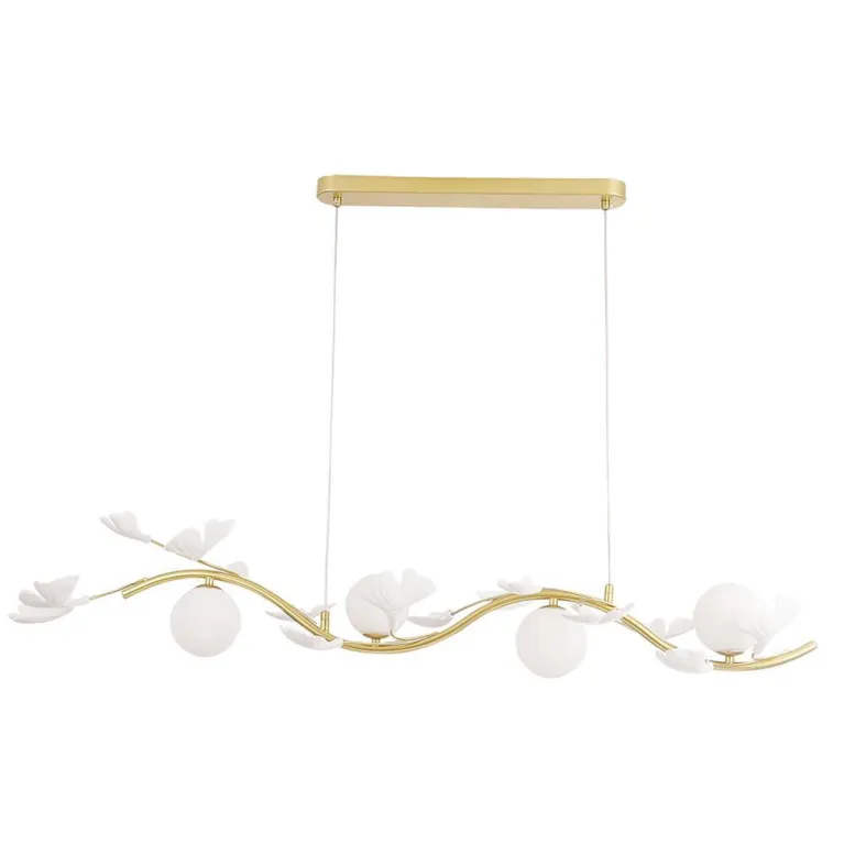 Подвесная люстра Crystal Lux Colibri SP4 Gold в Нижнем Новгороде