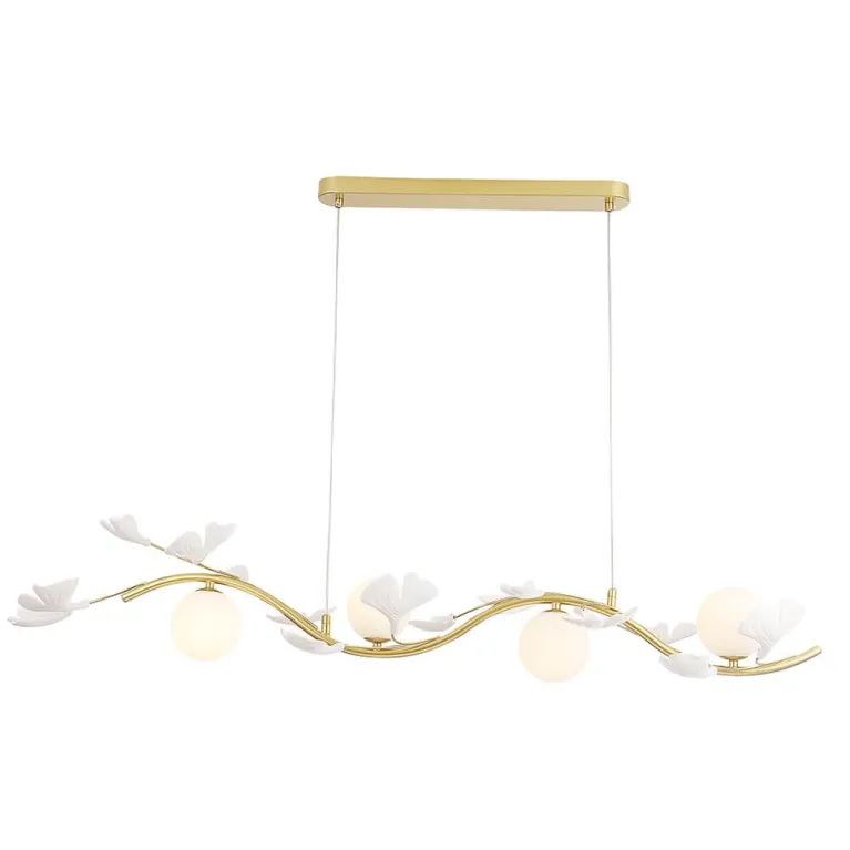 Подвесная люстра Crystal Lux Colibri SP4 Gold в Нижнем Новгороде