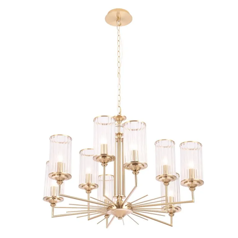 Подвесная люстра Crystal Lux Gloria SP9 Brass в Нижнем Новгороде