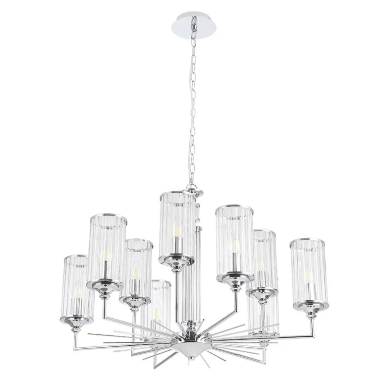 Подвесная люстра Crystal Lux Gloria SP9 Chrome в Нижнем Новгороде