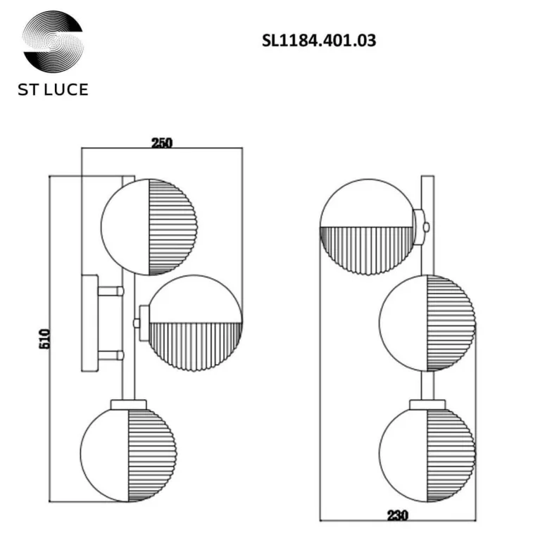 Бра ST Luce Todo SL1184.401.03 в Нижнем Новгороде