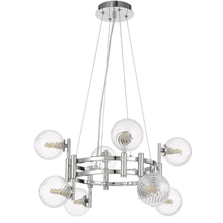 Подвесная люстра Crystal Lux Luxury SP8 Chrome в Нижнем Новгороде