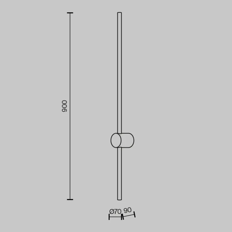 Настенный светильник Maytoni Light stick MOD237WL-L11B3K в Нижнем Новгороде