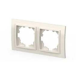 Рамка двухместная ELBI Zena 500-010200-226