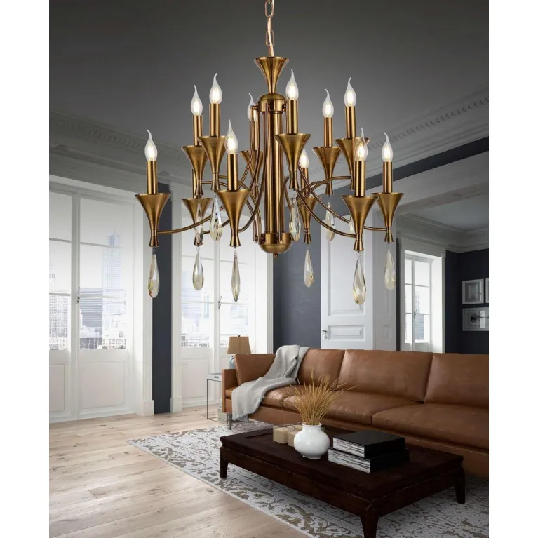 Подвесная люстра Lumina Deco Libero LDP 1230-12 MD в Нижнем Новгороде