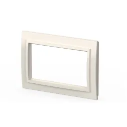 Рамка для двухместной розетки с заземлением ELBI Zena 608-010200-907