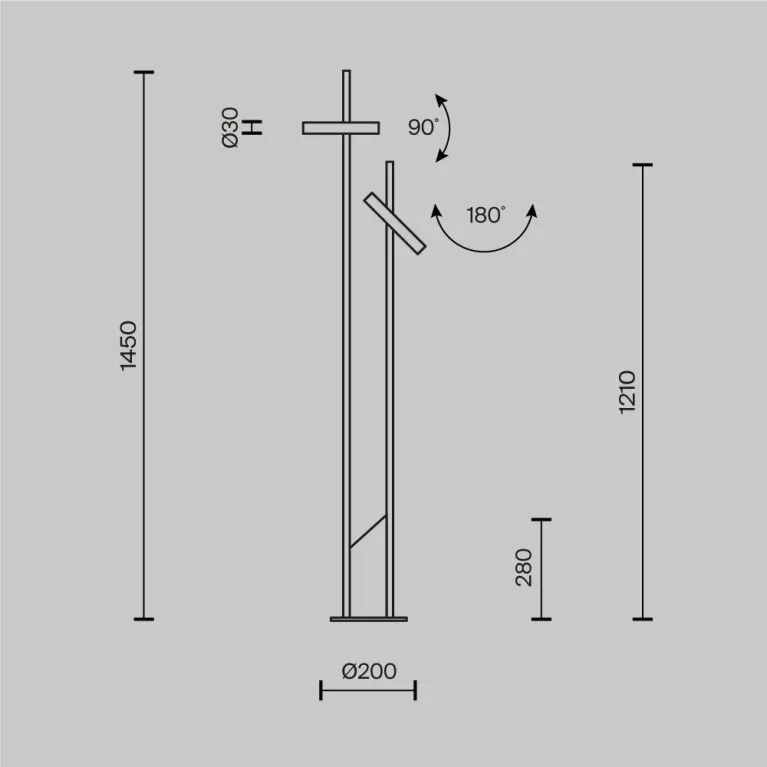 Торшер Maytoni Trust MOD460FL-L6BS3K в Нижнем Новгороде