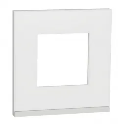 Рамка 1-постовая Schneider Electric Unica New NU600289