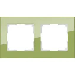 Рамка Favorit на 2 поста фисташковый WL01-Frame-02 4690389098604