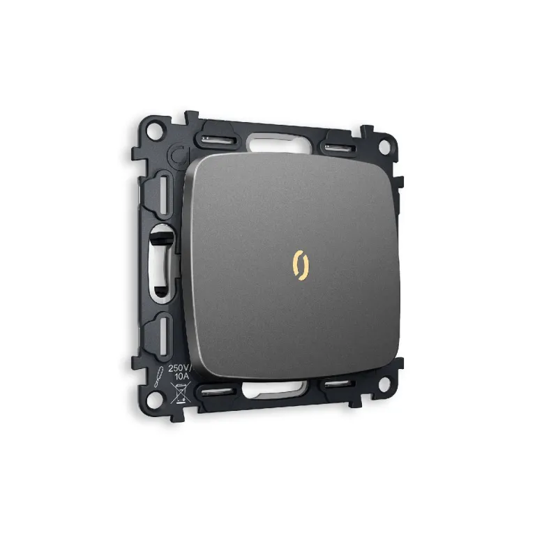 Комплект механизма 1-кл выключателя с подсветкой Ambrella Volt Omega MO652010 в Нижнем Новгороде