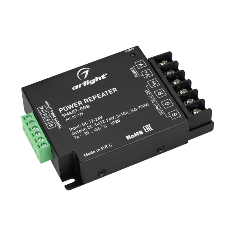 Усилитель Arlight Smart-RGB (12-24V, 3x10A) 027125 в Нижнем Новгороде