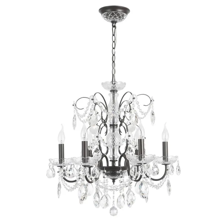 Подвесная люстра Crystal Lux Odelis SP6 Brown в Нижнем Новгороде