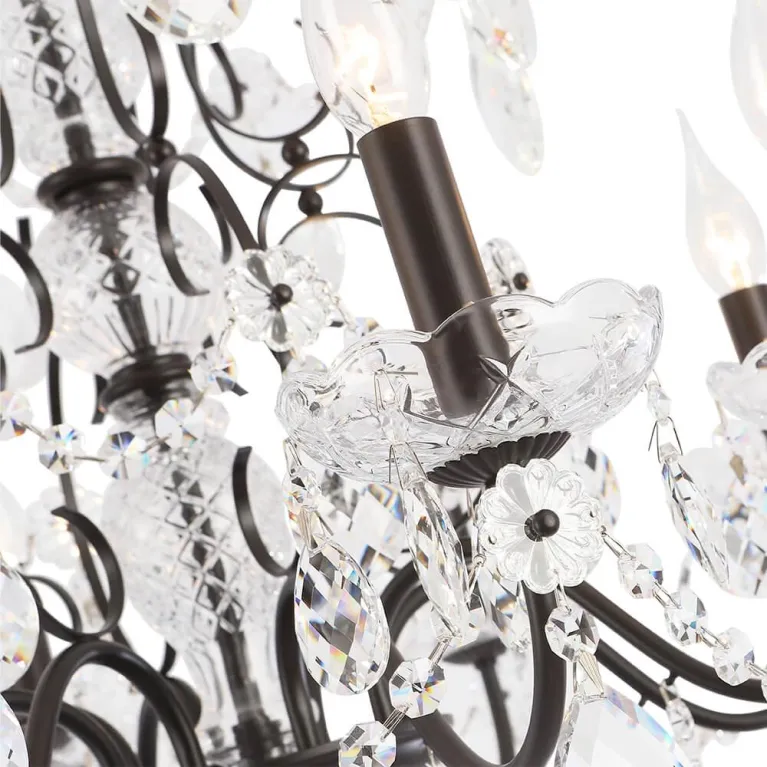 Подвесная люстра Crystal Lux Odelis SP8 Brown в Нижнем Новгороде
